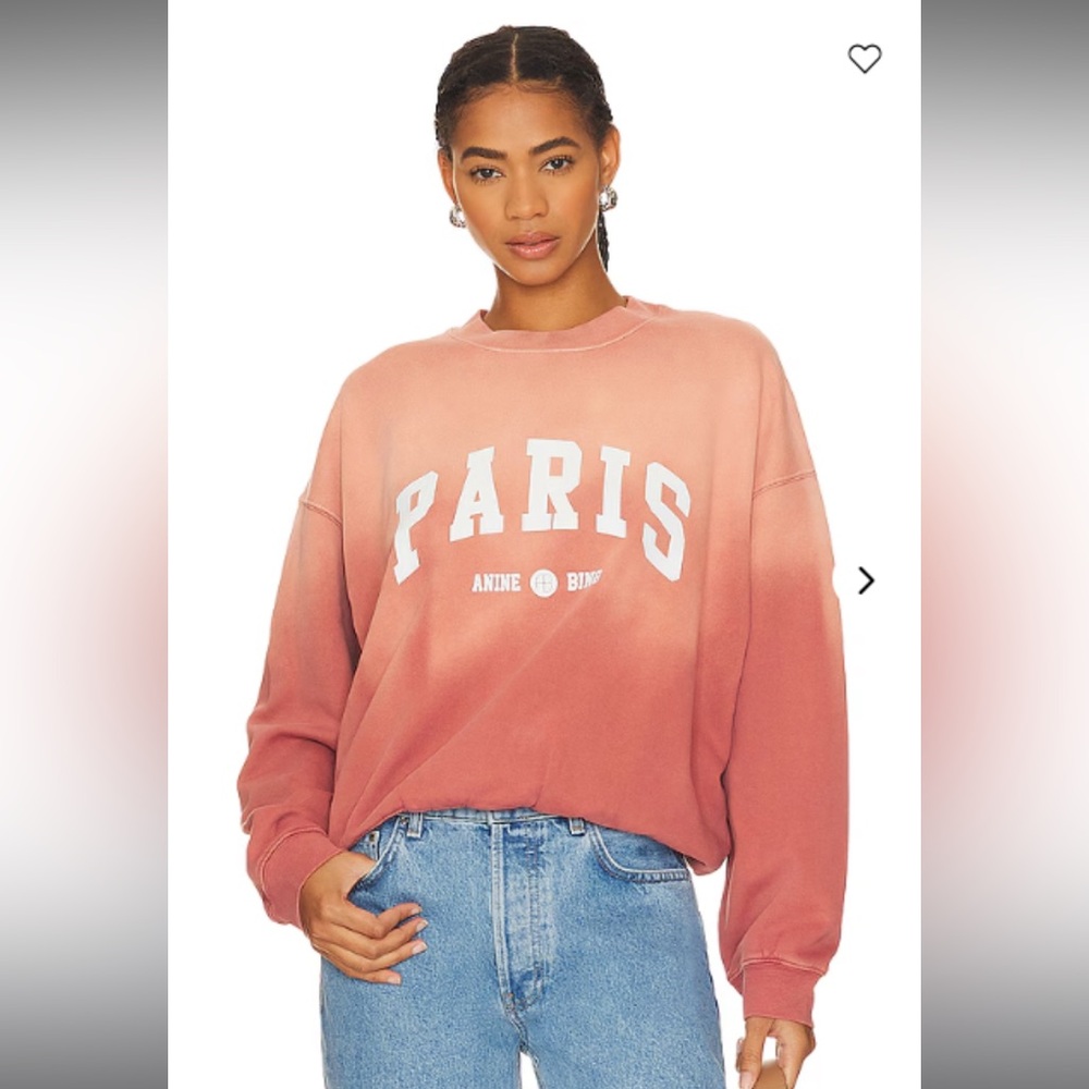 Anine Bing Jaci Paris Sweatshirt